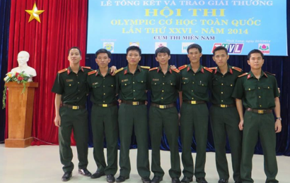 Các đội tuyển Olympic Toán học, Vật lý, Cơ học trường Sĩ quan Kỹ thuật quân sự năm 2014 đã giành được những kết quả khởi sắc Các đội tuyển Olympic Toán học, Vật lý, Cơ học trường Sĩ quan Kỹ thuật quân sự năm 2014 đã giành được những kết quả khởi sắc