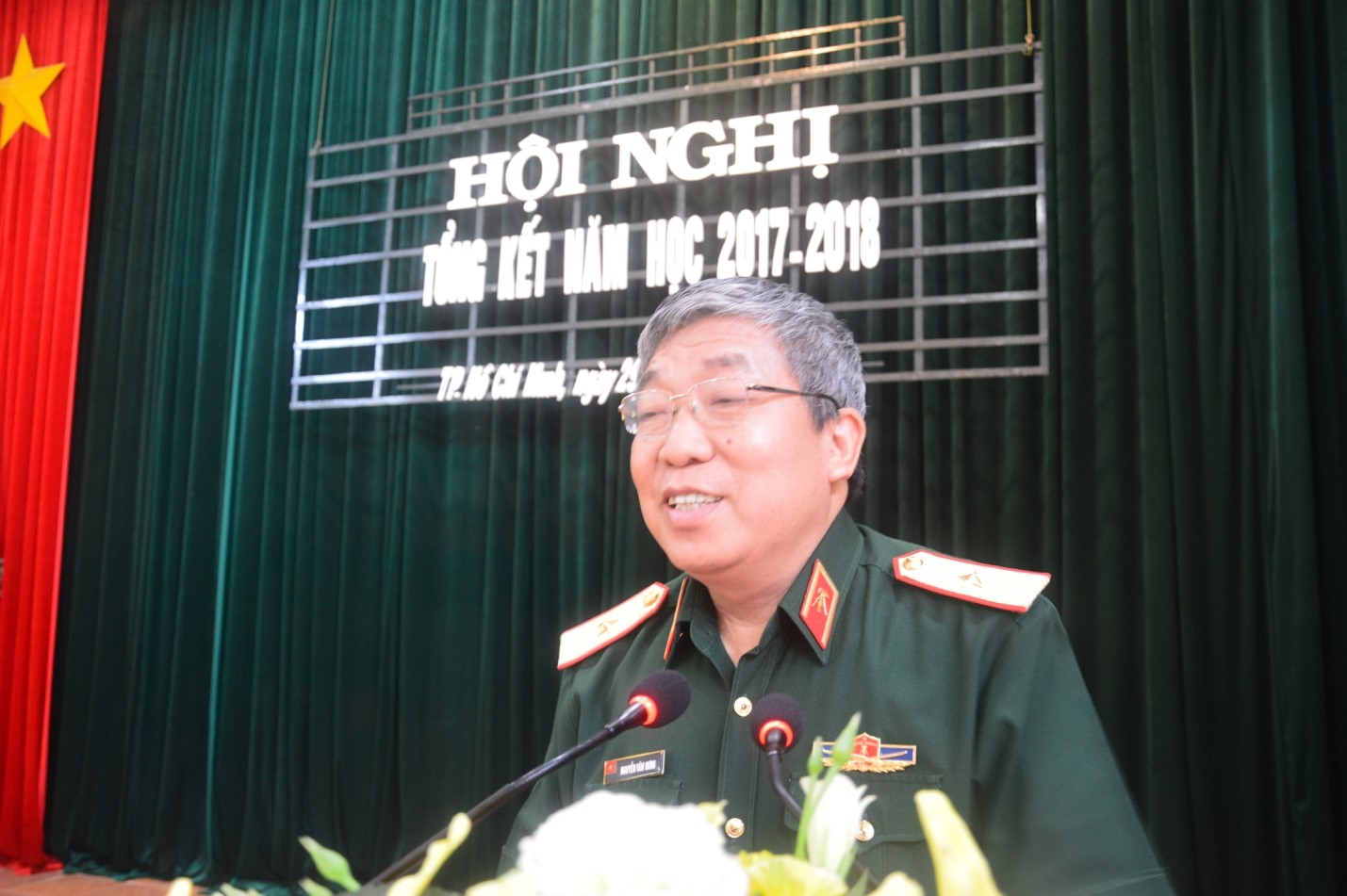 Hội nghị tổng kết năm học 2017 – 2018 của Trường SQKTQS