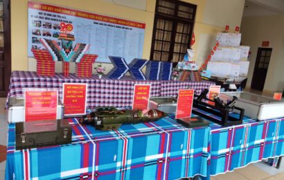 CÁC SẢN PHẨM NGHIÊN CỨU KHOA HỌC TIÊU BIỂU CHÀO MỪNG  ĐẠI HỘI ĐẢNG BỘ TRƯỜNG SĨ QUAN KTQS NHIỆM KỲ 2020-2025