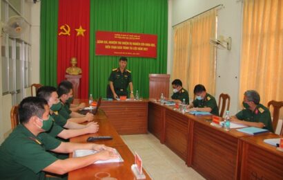 Nghiệm thu nhiệm vụ NCKH cấp cơ sở năm 2021 của Khoa Kỹ thuật Cơ sở