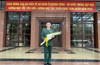 Trần Mạnh Hải – Gương điển hình tiên tiến ở Trường Sĩ quan Kỹ thuật Quân sự