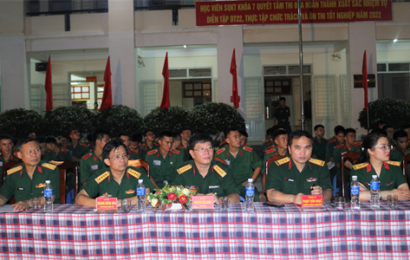 Thanh niên Trường Sĩ quan Kỹ thuật Quân sự: Phát huy phẩm chất “Bộ đội Cụ Hồ”