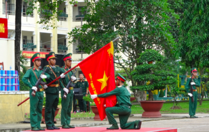 Trường Sĩ quan Kỹ thuật quân sự tổ chức Lễ tuyên thệ chiến sĩ mới