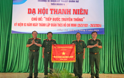 Sôi nổi các hoạt động đêm Dạ hội thanh niên tại Trường Sĩ quan Kỹ thuật quân sự