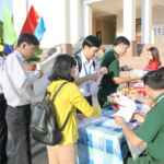 Sự tiếp đón tận tình, chu đáo của Trường Trần Đại Nghĩa để lại ấn tượng đẹp cho các thí sinh